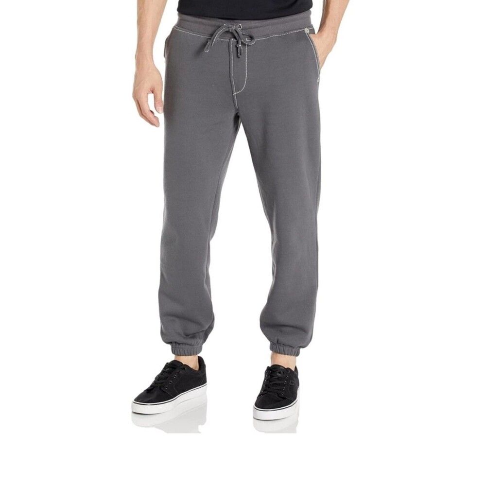 True Religion Mens Olive Green Jogger Sweatpants Horseshoe Streetwear New Large